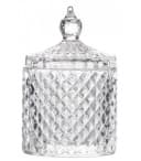 WestCraft Bonboniere Glas 2-tlg. Transparent Retro Bild 2