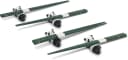 WestCraft Essstäbchen Set Japan 4 Paar Holz mit Keramik Ablagen Lucky Cat Panda Bild 2