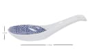 WestCraft Suppenlöffel Set 4-tlg. Weiß/Blau Porzellan Asiatica Bild 1