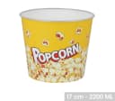 WestCraft Popcorn-Schale Retro 2,2L 2-tlg. Gelb Bild 1