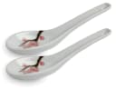 WestCraft Suppenlöffel Grey Series ASIATICA Sakura Porzellan Löffel-Set Bild 2