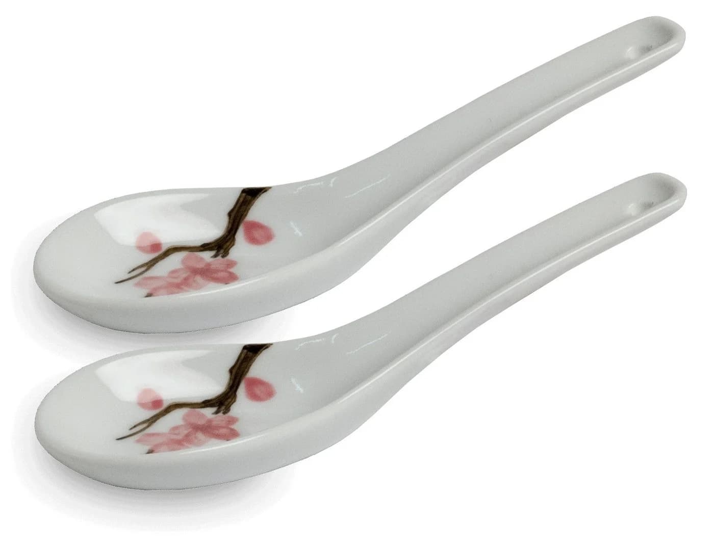 WestCraft Suppenlöffel Grey Series ASIATICA Sakura Porzellan Löffel-Set - Bild 2