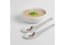 WestCraft Suppenlöffel Grey Series ASIATICA Sakura Porzellan Löffel-Set Bild 4