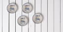WestCraft Schüssel 16 cm 4er Set Steinzeug Sardinen-Motiv Maritim Bild 3