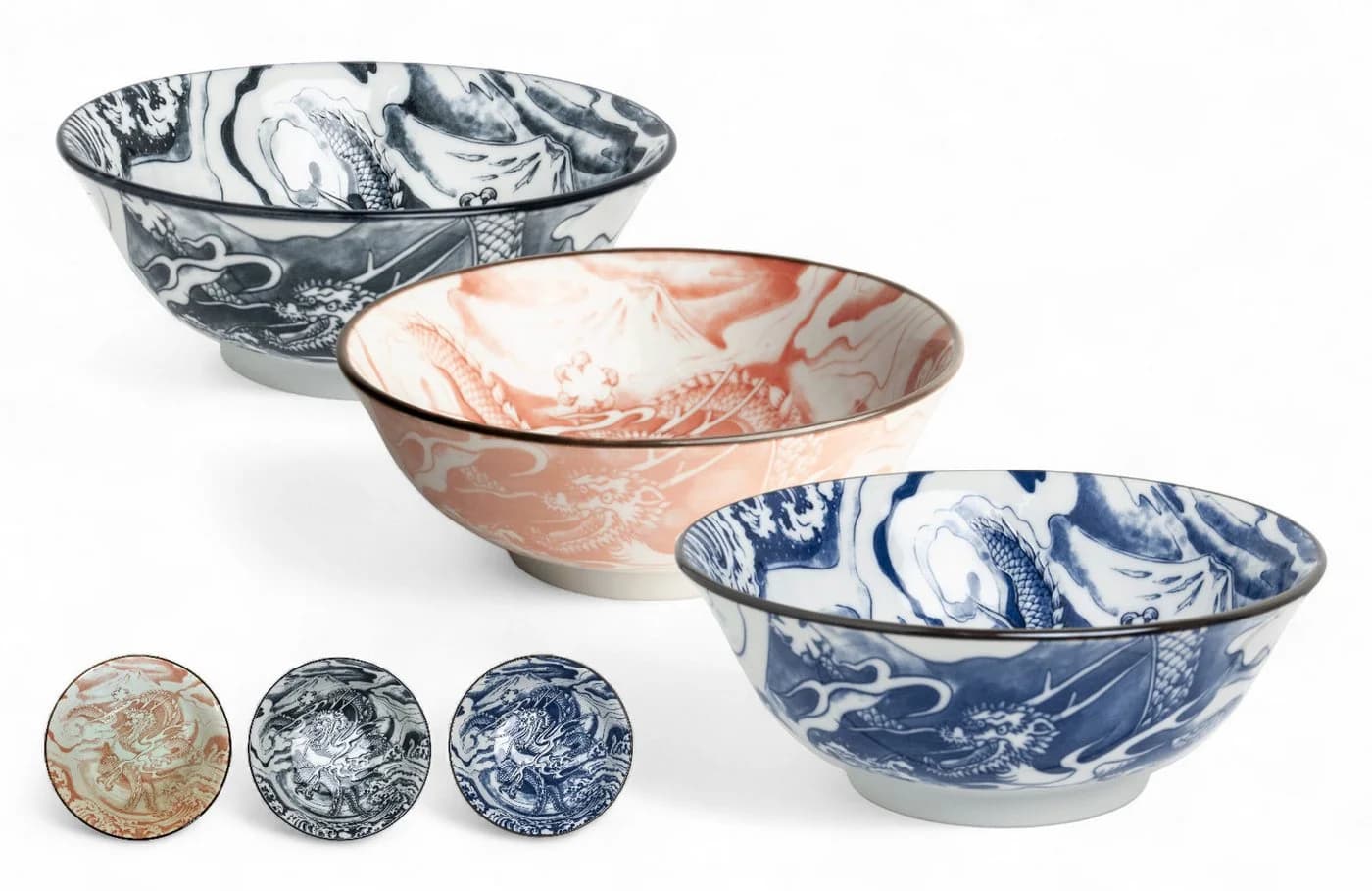 WestCraft Japan-Bowl ASIATICA Drachengott Edition Porzellan Bunt - Bild 2