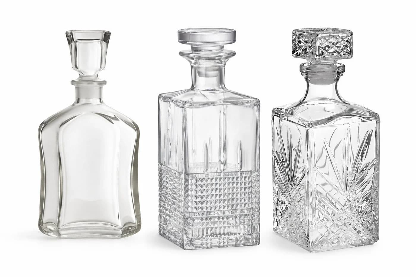 WestCraft Whisky-Karaffe aus Glas mit Glasstopfen - Bild 3