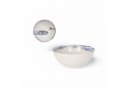 WestCraft Speiseteller 4er Set Weiß Sardinen-Motiv Steinzeug Bild 1