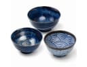 WestCraft Udon-Schale Japanisch Porzellan Blau 17cm Bild 2