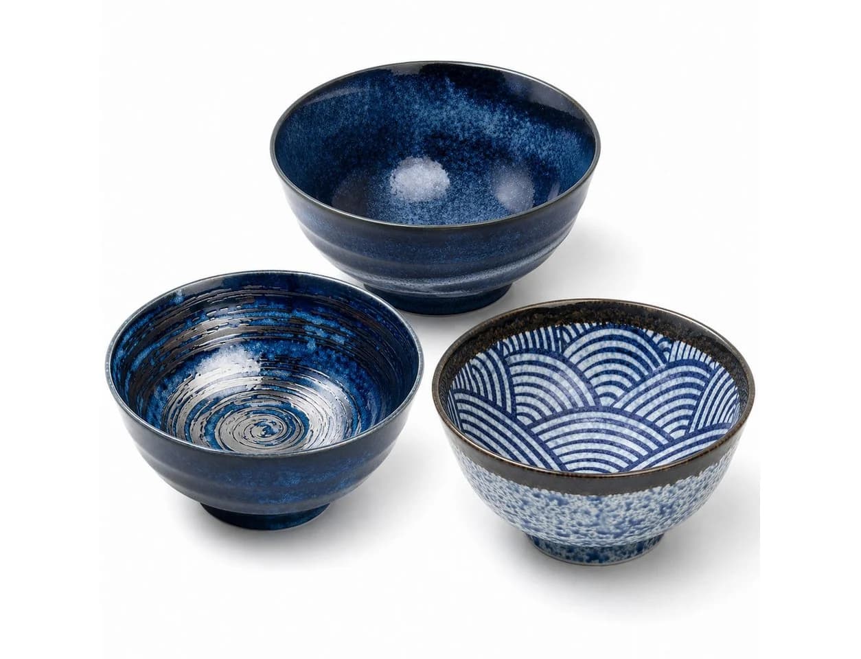 WestCraft Udon-Schale Japanisch Porzellan Blau 17cm - Bild 2