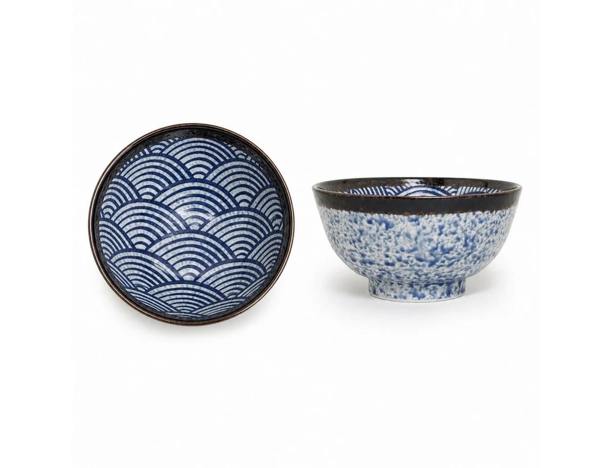 WestCraft Udon-Schale Japanisch Porzellan Blau 17cm - Bild 3