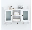 tinkaro Wandschrank MORTON Holz Bücher/DVD/Gläser Aufbewahrung Kast Bild 1