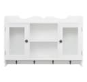 tinkaro Wandschrank MORTON Holz Bücher/DVD/Gläser Aufbewahrung Kast Bild 2