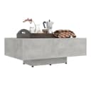 furnicato Couchtisch Modern Betongrau Bild 5