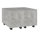 furnicato Couchtisch Ausziehbar Betongrau Holzwerkstoff Bild 3