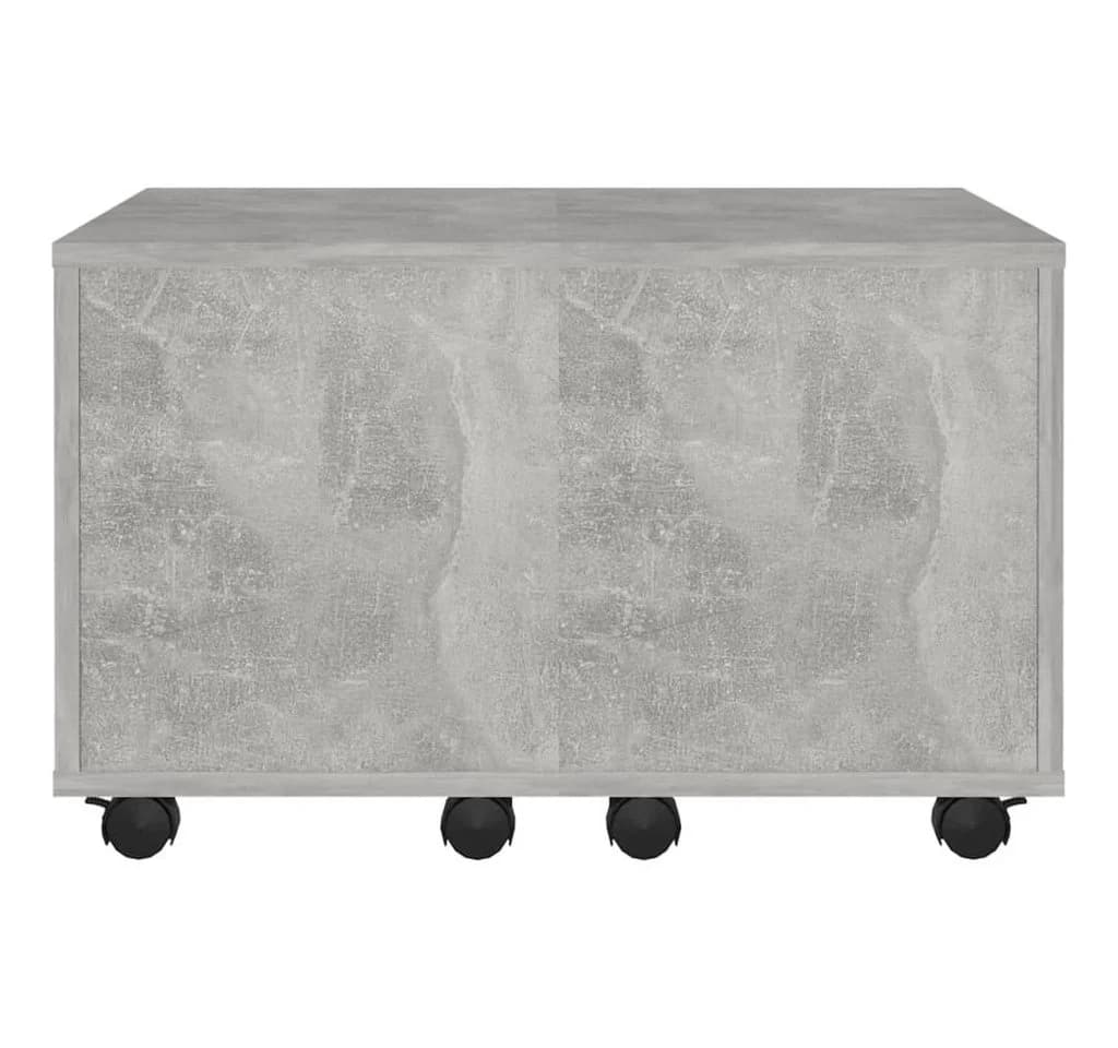 furnicato Couchtisch Ausziehbar Betongrau Holzwerkstoff - Bild 5