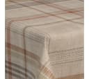 Laro Tischdecke Wachstuch Karo Beige Rechteckig Bild 5