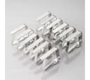 laro Tischtuchklammern Edelstahl 12er Set Silber Bild 1