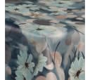 laro Wachstuch-Tischdecke Blau/Braun Floral Rechteckig Bild 5