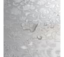laro Wachstuch-Tischdecke Grau Rund 140cm Abwasbar Wetterfest Bild 5