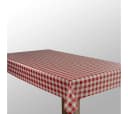 Laro Tischdecke Wachstuch Rot Weiß Karo Bild 3