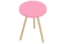 Jungengel Beistelltisch Rosa Dreibein Holz Bild 2