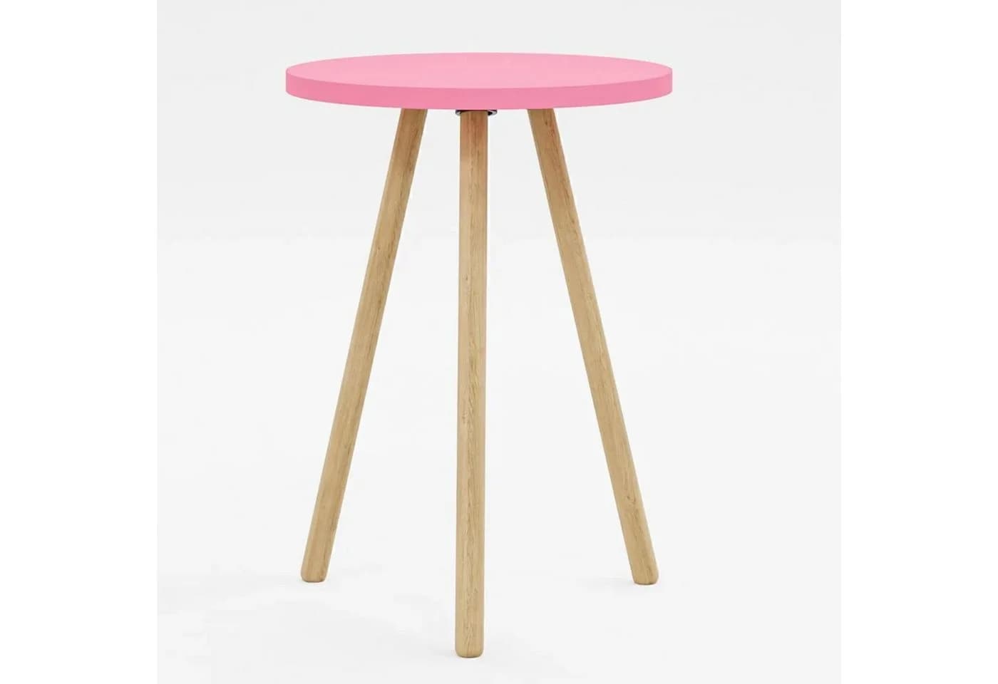 Jungengel Beistelltisch Rosa Dreibein Holz - Bild 5