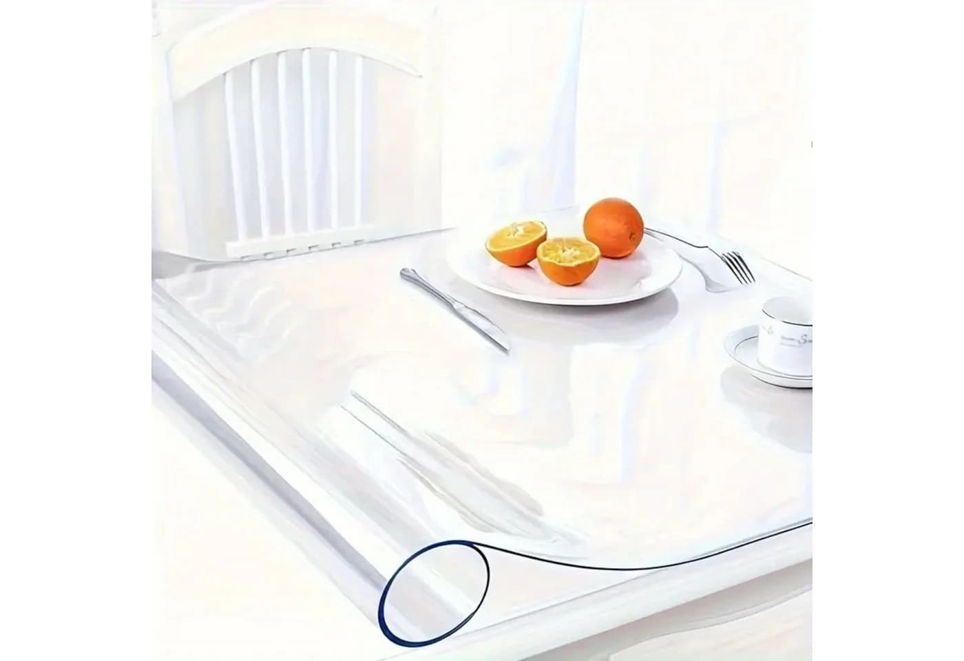 Jungengel Tischdecke PVC Tischfolie Transparent 2mm Schutzfolie Tischschutz Tischmatte - Bild 5