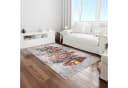 Jungengel Designteppich Modern Bunt Feder Wohnzimmer Teppich Läufer Bild 4