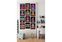 Jungengel Wandbild Gamer Zocker 12-Teilig Wanddeko Gaming-Room Spielzimmer Bild 1