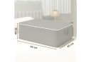 Jungengel Aufbewahrungstasche XL 6'er Set Bettkasten Organizer Grau Bild 3