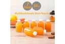 Jungengel 7er Set Mini Vorratsfläschchen Glas 50ml Weiß Bild 2