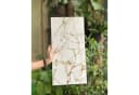 Jungengel Wandpaneel 10'er Set Marmor Weiß Gold Selbstklebend Bild 1