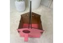 Jungengel Vogelhaus Nistkasten Stecksystem Holz Rosa Bild 3