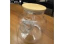 Jungengel Teekanne 1L Glas mit Bambusdeckel und Sieb Bild 5