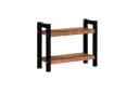 Jungengel Küchenorganizer 2-stufig Schwarz/Braun Metall-Holz Bild 4