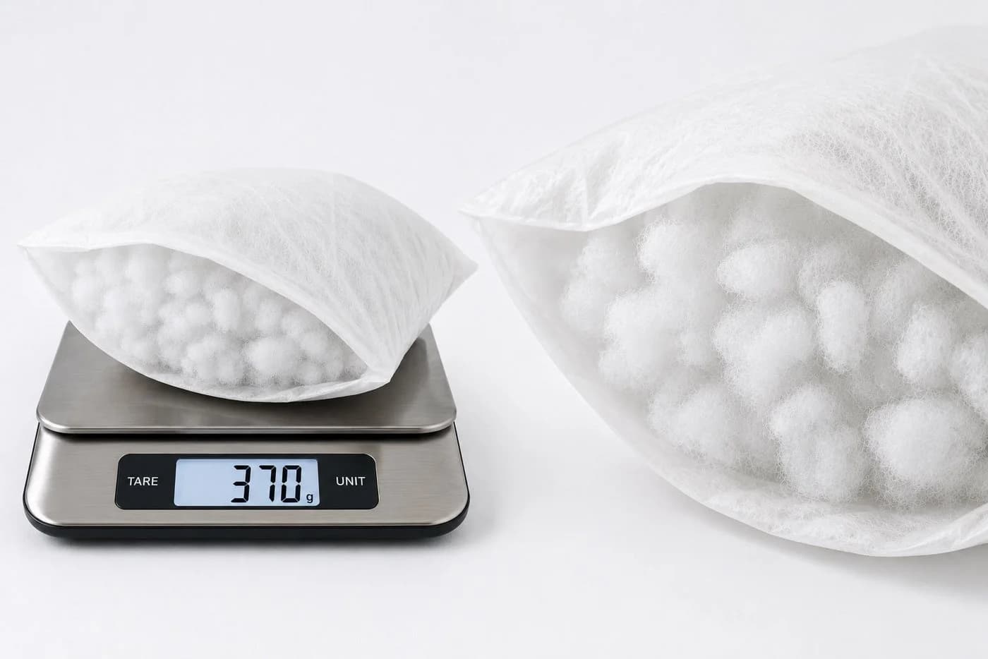 Jungengel Kissenfüllung Hohlfaser Weiß Polyester - Bild 5