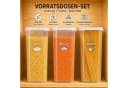 Jungengel Vorratsdosen-Set 6-tlg. 1,7L Transparent BPA-frei Bild 1