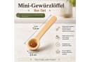 Jungengel Mini-Gewürzlöffel 6er Set aus Holz Beige Bild 3