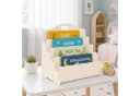 Jungengel Kinder-Bücherregal Montessori Bücherständer Beige Bild 4