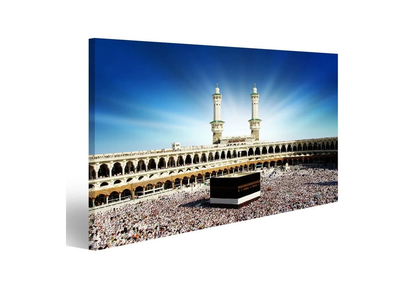 islandburner Leinwandbild Kaaba Mekka Wandbild bunt - Bild 2