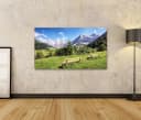 islandburner Leinwandbild Karwendelgebirge Alpen Bunt Bild 1