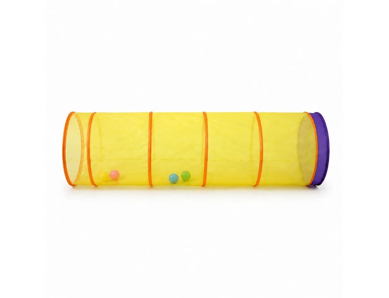 Rungassi 3-teiliges Kinder-Spielzelt mit Krabbeltunnel und 200 Bällen - Bild 5
