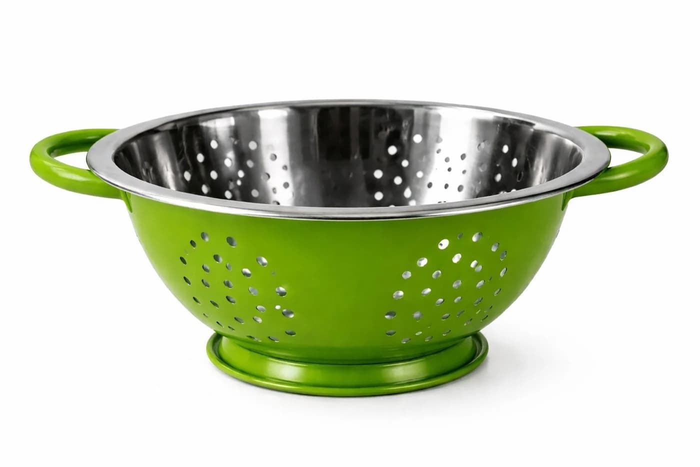 Rungassi Küchensieb Seiher Edelstahl Ø24cm H10cm Grün - Bild 2