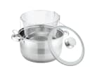 Cheffinger Frittiertopf-Set Edelstahl mit Glasdeckel & Frittierkorb Bild 2