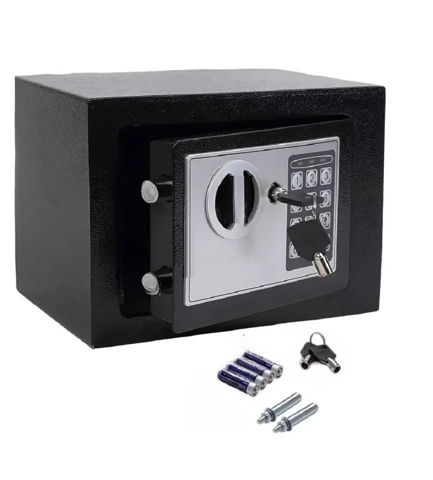Rungassi Wandtresor mit LED & Zahlenschloss Grau - Bild 2