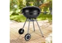 Rungassi Kugelgrill Edelstahl XXL mit Rollen & Holzgriffen Bild 1
