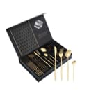 Rungassi Besteck-Set Premium 24-tlg. Gold für 6 Personen Edelstahl Bild 4