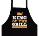 nomsum Grillschürze Schwarz Lustiges Design Einheitsgröße Bild 2