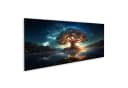 Islandburner Leinwandbild Yggdrasil Leuchtender Baum Leben Bild 2