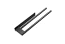 Ribelli Handtuchhalter Doppel Edelstahl Schwarz Bild 1